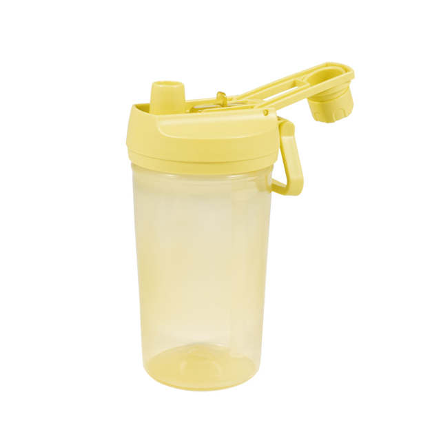 16oz 500ml Leak-Proof PP Safe Material Water Cup with Straw for Kids Back to School Plastic Water Bottle with Sports and Travel
