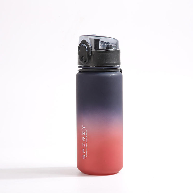 600ML and 1L Portable Water Bottle Sports Drinking Clear Cup for Home School Office with Strainer