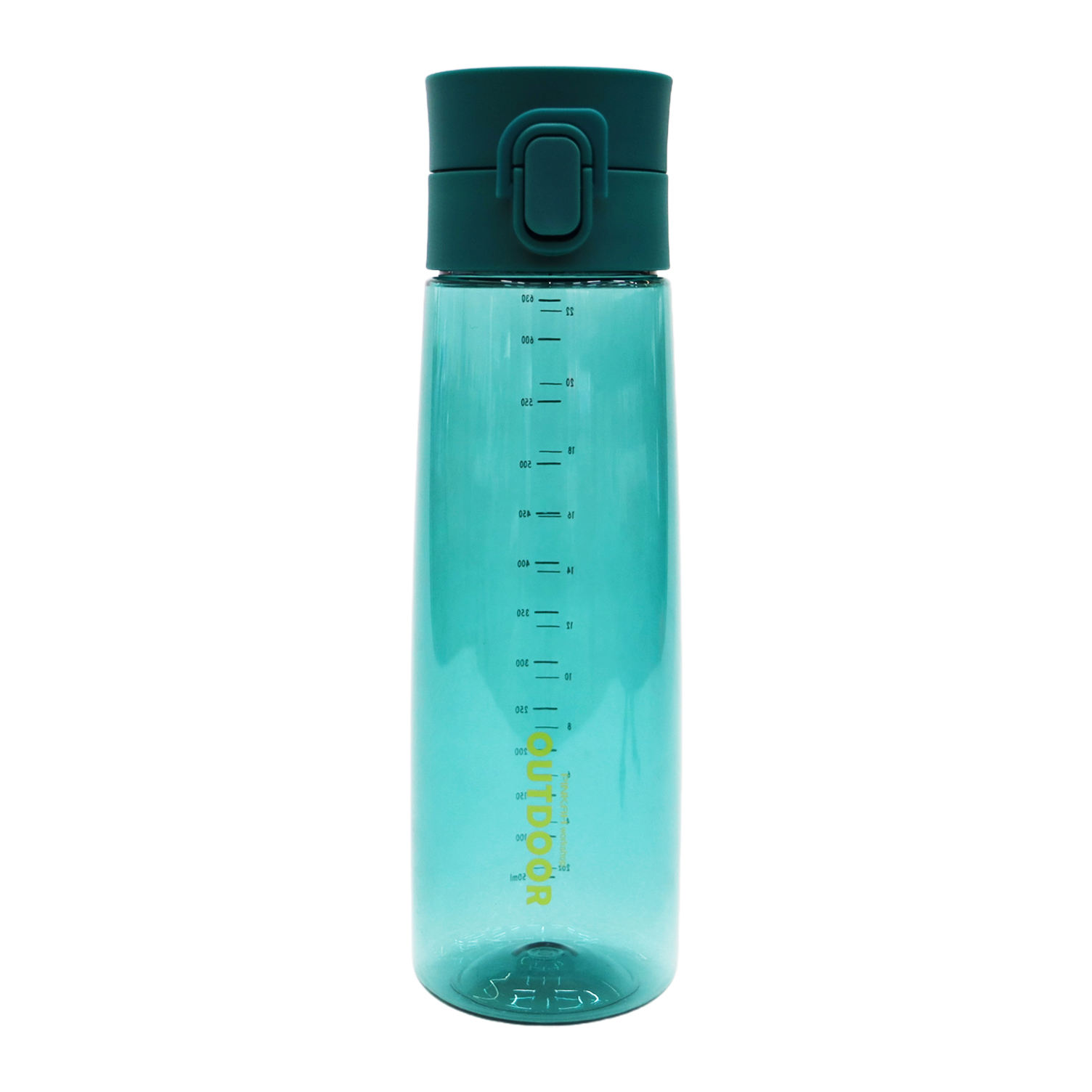 23oz BPA FREE Sports and Fitness Leakproof Plastic Water Bottle