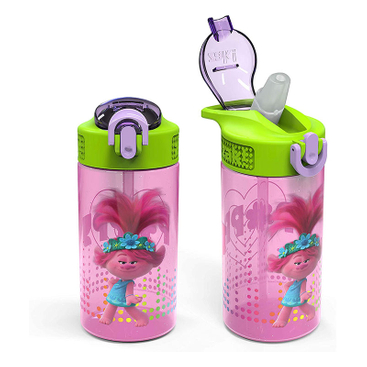 600ML Eco-Friendly Portable Children Leak Proof Cartoon Drinking Bottle Cute Plastic Water Bottles