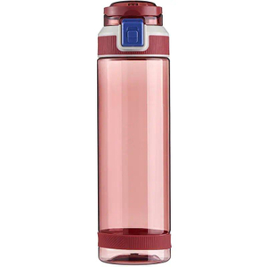 Botellas Deportivas Verano Clear Plastic Sports Bpa Free Water Bottle With Push Button Bottles