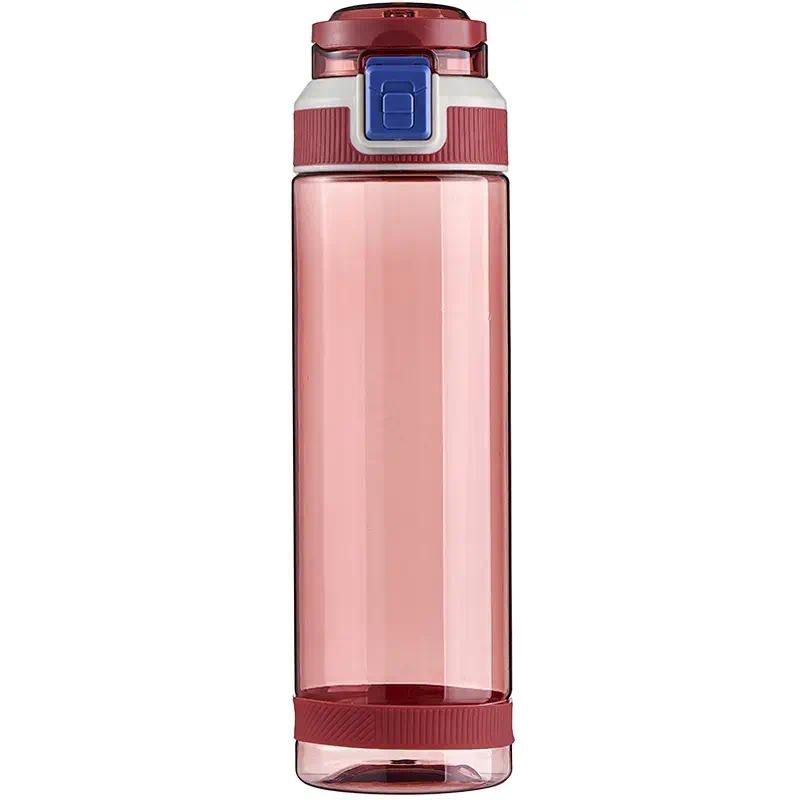 Botellas Deportivas Verano Clear Plastic Sports Bpa Free Water Bottle With Push Button Bottles