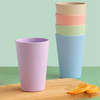 16oz Multi Color RPET Material Drinking Cup for Adult Cup Can Be Staked and Save Space Break and Chip Resistance for Carefree Du
