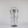 16Oz LED Light-Up Flashing Insulated Travel Cup Tumbler with Straw Lid Double Wall Plastic Water Cup With Milti-Color Lights