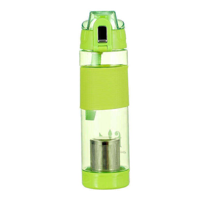 650ml Plastic Tritan /PC Hydrogen Alkaline Water Bottle With Stainless Steel Filter