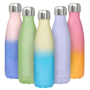 Custom Logo Edelstahl Trinkflasche Logo Metal Insulated Drink Bottle Stainless Steel Double Walled Vacuum Insulated Water Bottle