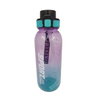 Bouteille Deau Sport En Plastique Sustainable Transparent Sipper Water Bottle With Time Marker