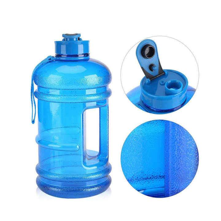 Garrafas Com Lembrete De Beber Agua 2.2 Litre 2.2L Gym Work Out Sports Water Bottle