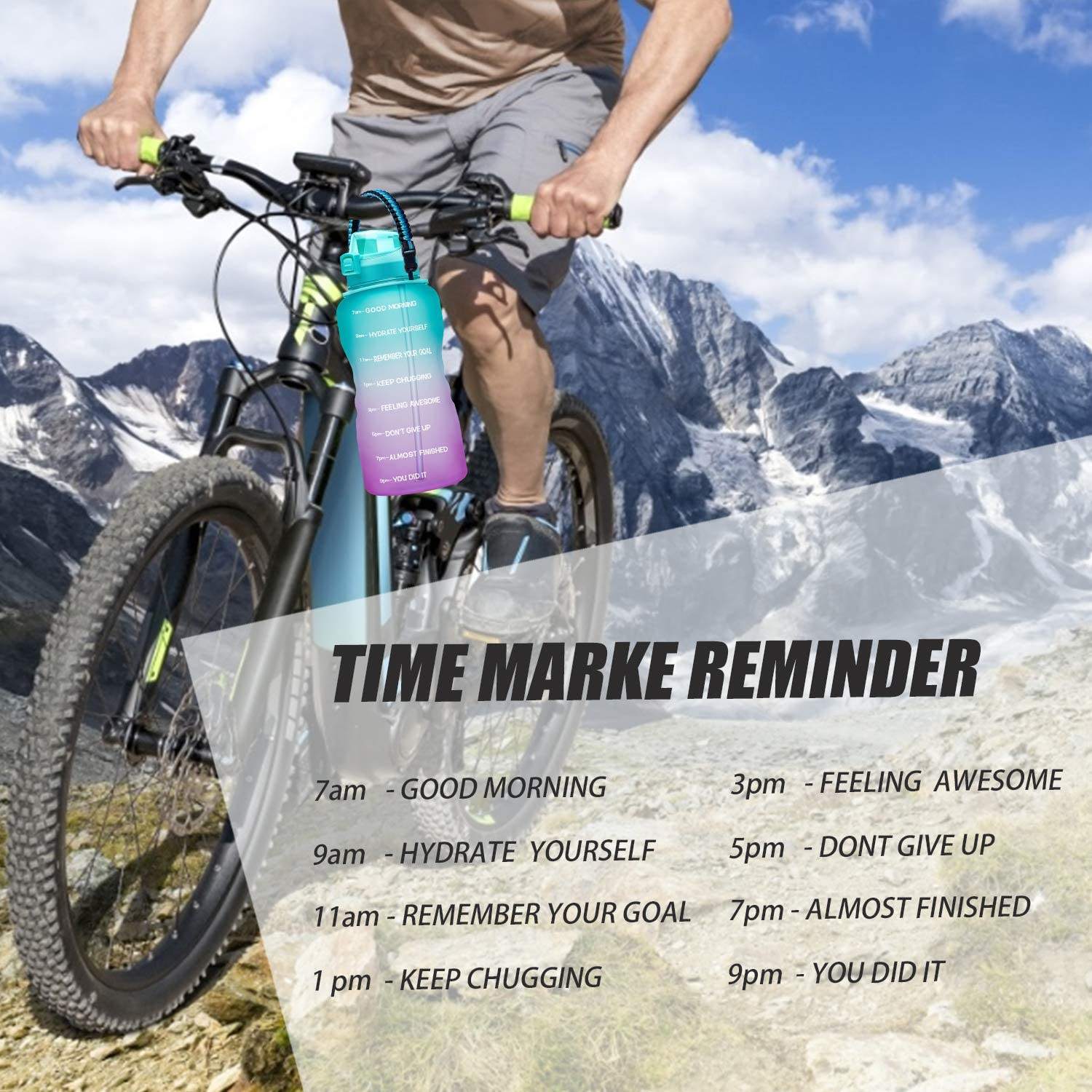 Food Grade BPA Free Squeeze Bicycle Water Bottle Suitable for Cycling Sports Bottle Bpa Free Plastic Water Bottle