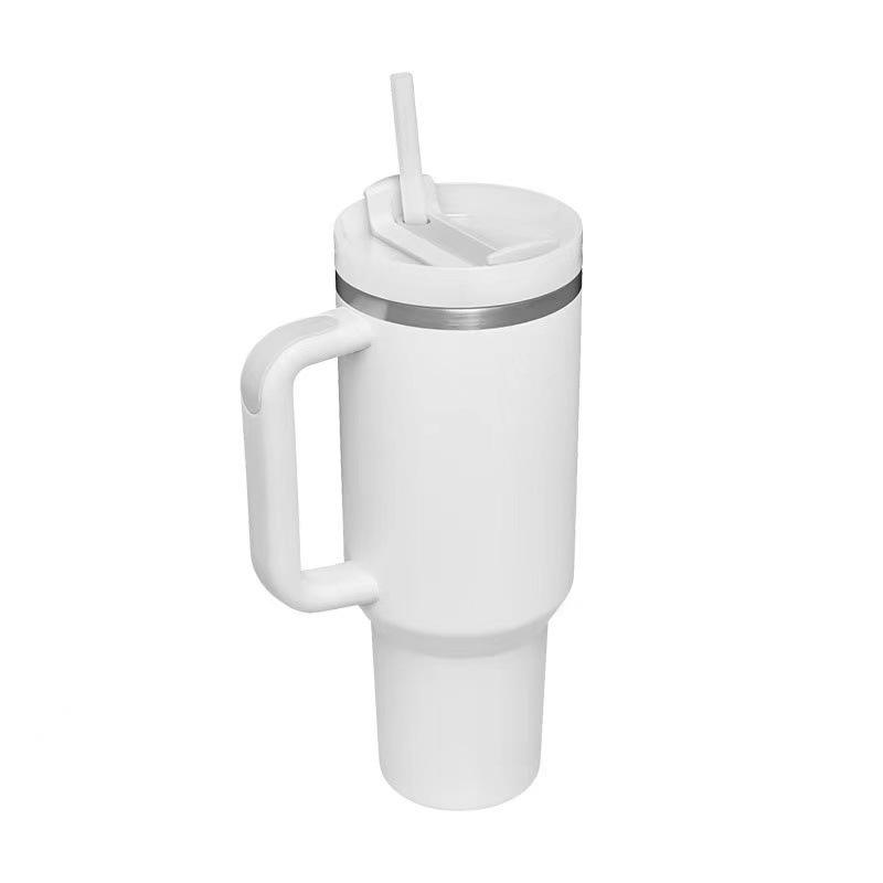 40 oz Customizable Double Wall Stainless Steel 304 Vacuum Insulated Wine Tumbler Cup With Lid and Straw
