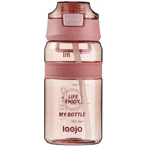 Botella De Agua a Prueba De Fugas Small Reusable Clear Bpa Free Plastic Drinking Bottle Gym Water Bottles