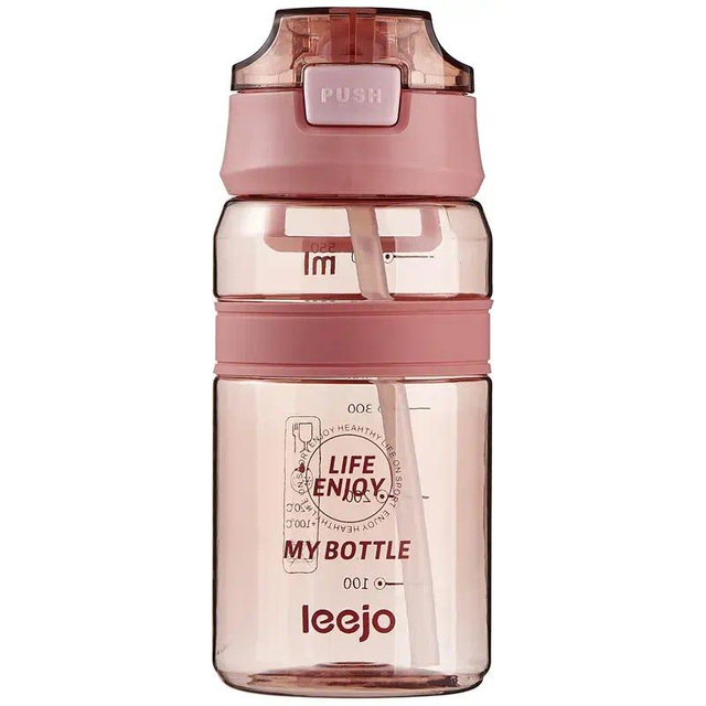 Botella De Agua a Prueba De Fugas Small Reusable Clear Bpa Free Plastic Drinking Bottle Gym Water Bottles