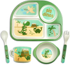 BPA FREE RPET MATERIAL PLASTIC Food Grade KIDS SETS Toddler Forks and Spoons Set