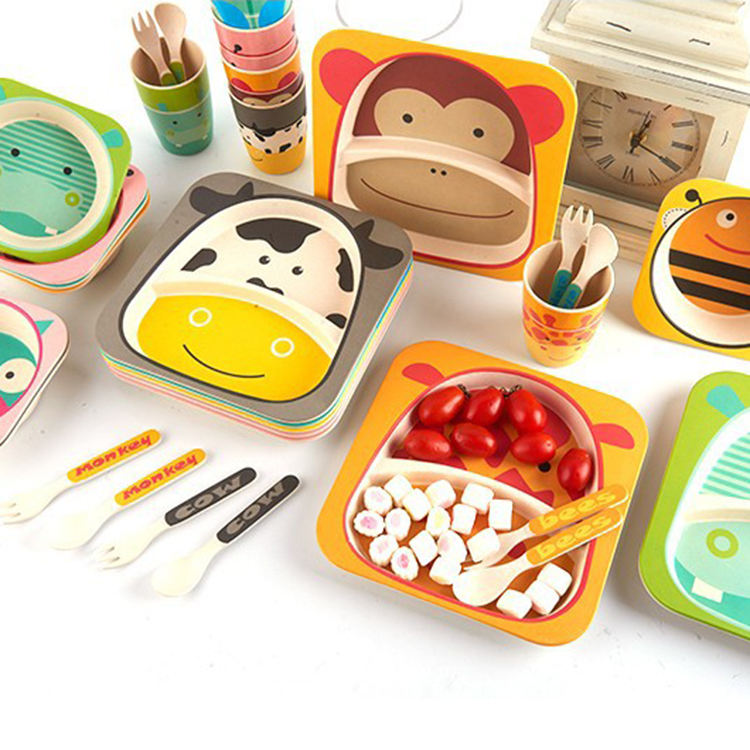Sustainable Bamboo Fiber Dinnerware Made in China