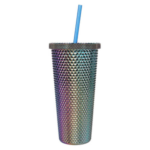 Vasos Infantiles Con Tapa Plastics Logo Tumbler Double Wall Coffee Customized on the Go Tumblers With Lid and Straw