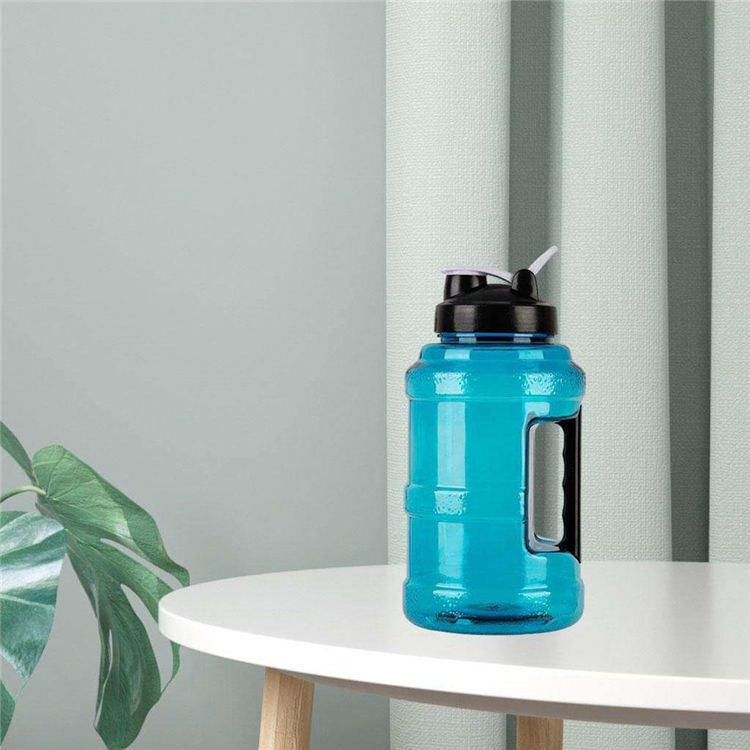 Leak Proof Plastic Gym Sport Drinking Drink Water Bottle With Carrying Handle