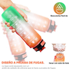 Hot Sale 1L 32 OzCustom Plastic Straw Strainer Filter Gym Sports BPA Free Tritan Motivational Water Bottle
