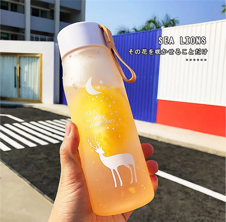 Customized Logo Water Bottle Botellas De Plastico Para Agua 20 Oz 20Oz Cute Water Bottle for Adults