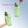 750Ml Customized Custom Outdoor Clear Transparent Spout Fruit Infuser Plastic Gym Sports Water Drink Bottle