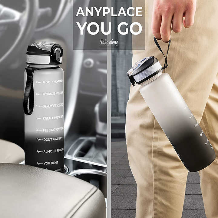 Botellas Plasticas 2023 Different Shape Plastic Reusable Custom Sport Bottle Manufacturers Eco-Friendly Water Bottles