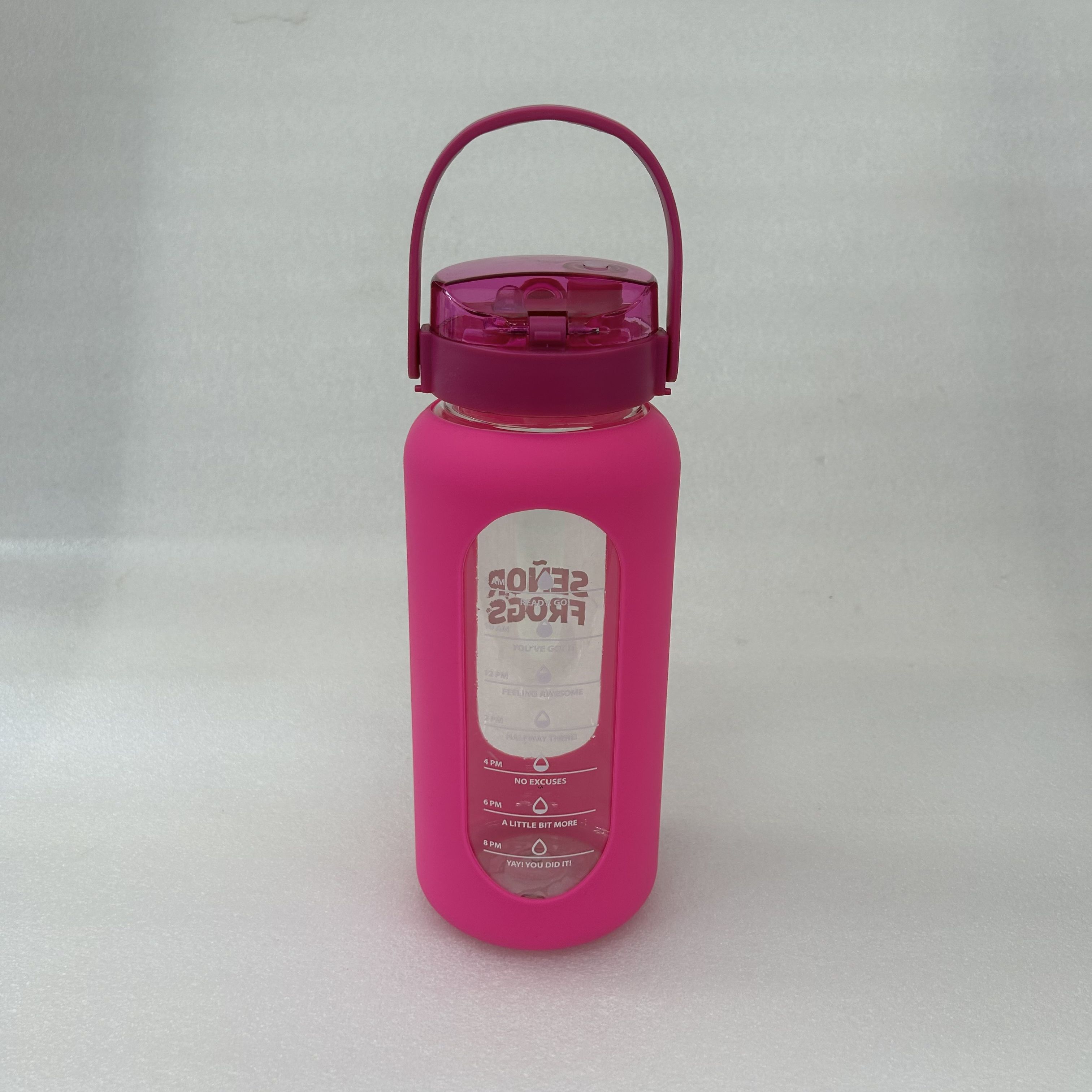 Water Tumbler New Product Ideas 2024 Customized Portable High Quality Plastic Water Bottle With Pop up Straw