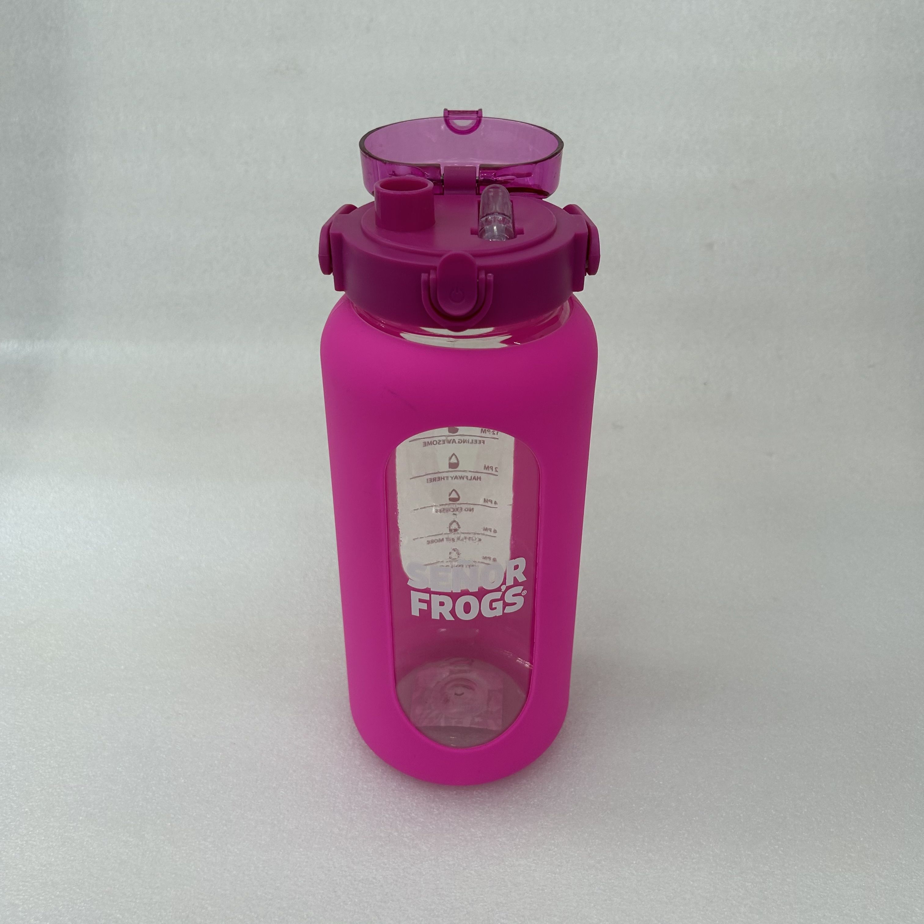 Water Tumbler New Product Ideas 2024 Customized Portable High Quality Plastic Water Bottle With Pop up Straw