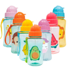 Custom Bpa Free 450Ml 16Oz Toddler Kids Plastic Drink Water Bottle With Cap