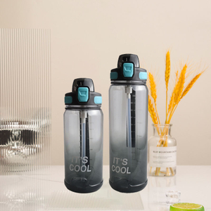 High Temperature Resistant Transparent Sports Water Cup Travel Space Cup Fitness Water Bottle Outdoor Portable Large Capacity