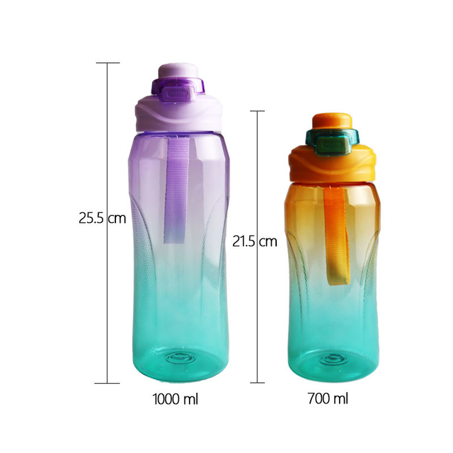 Personalized Lovely Plastic Drinking Water Bottles Bpa Free Sport Water Bottles