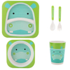 Household Children Kitchen Set Bamboo Fiber Kids Dinner Set Children Dinnerware