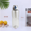 New Style 2200/1500/1000/700ml Plastic Water Bottle Straight Drink Water Bottle