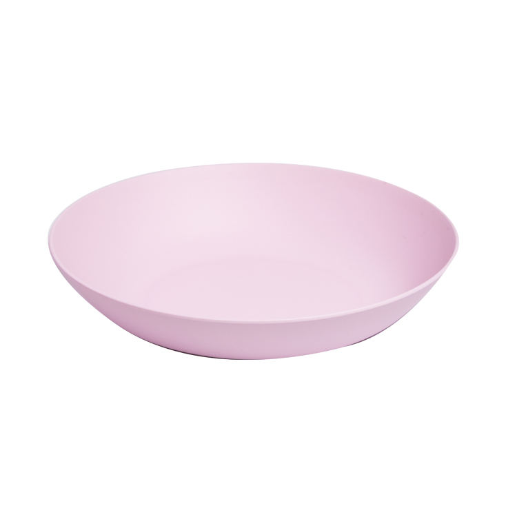 Organic Natural Customized Design Bamboo Fiber Children Dinnerware Plate Set Dinner Plate