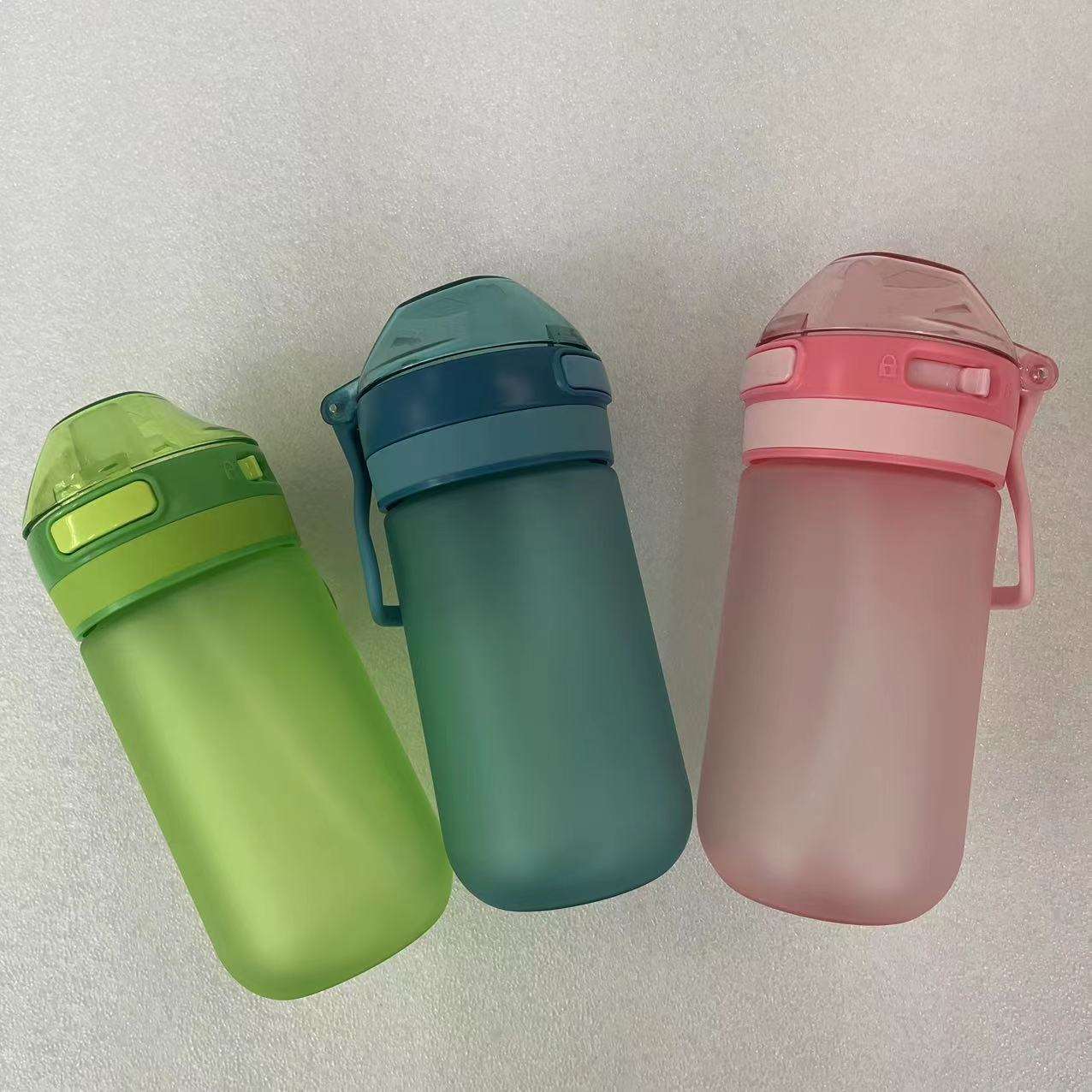 27oz/800ml Daily Water Bottle With Soft Straw & Handle Children Bottle