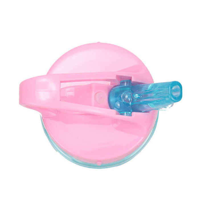Wholesale Cartoon Pattern School Children Fancy Colorful Bpa Free Tritan Plastic Water Bottle With Straw Handgrip