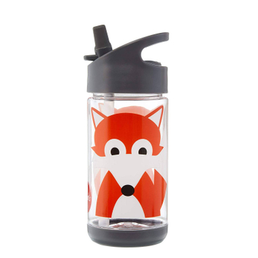 2024 300Ml Kawaii Cute School Plastic Water Bottle for Kids Cartoon With Straw