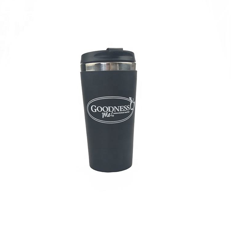 2019 New Reusable Bamboo Fiber Coffee Mug Stainless Steel Travel Coffee Cup