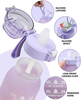 Food Grade Bpa Free Flavor Water Bottle Plastic Water Bottle With Flavor Pod