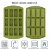 Large Food Grade Silicone Non Stick 12 Lattice Baking Cake Mold