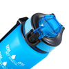 Gym Sport Bottle Custom Logo Plastic 1L Reusable Time Marker Bpa-free Water Bottles
