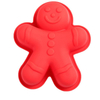BPA Free Gingerbread Man Shape Silicone Candy Cake Cookie Chocolate Mold