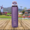 BPA Free Fashion Custom Colors and Logo Plastic Drinking Sports Water Bottles With Carry Handle and Straw Lid
