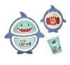 BPA Free Biodegradable Children Bamboo Fiber Dinner Set
