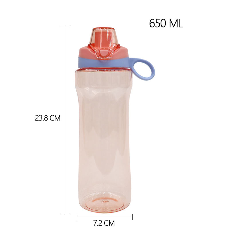 Custom Logo Eco Friendly Cartoon Double Wall PC 450ml Drinking Bottle Cute Cup Mugs Kids Plastic Water Bottles