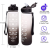 CHINA SELECTION 2023Custom Eco-Friendly Amazing Hot Sale 750ml Bpa Free Sports Drinking Gym Water Bottle Plastic With Straw