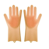Wholesale Multifunction Silicone Reusable Dishwasher Rubber Scrubbing Kitchen Gloves Dish Washing Tools
