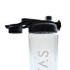 Large 1000ml Protein Shaker Bottles Fitness Shake Cups With Stirring Balls and Handle