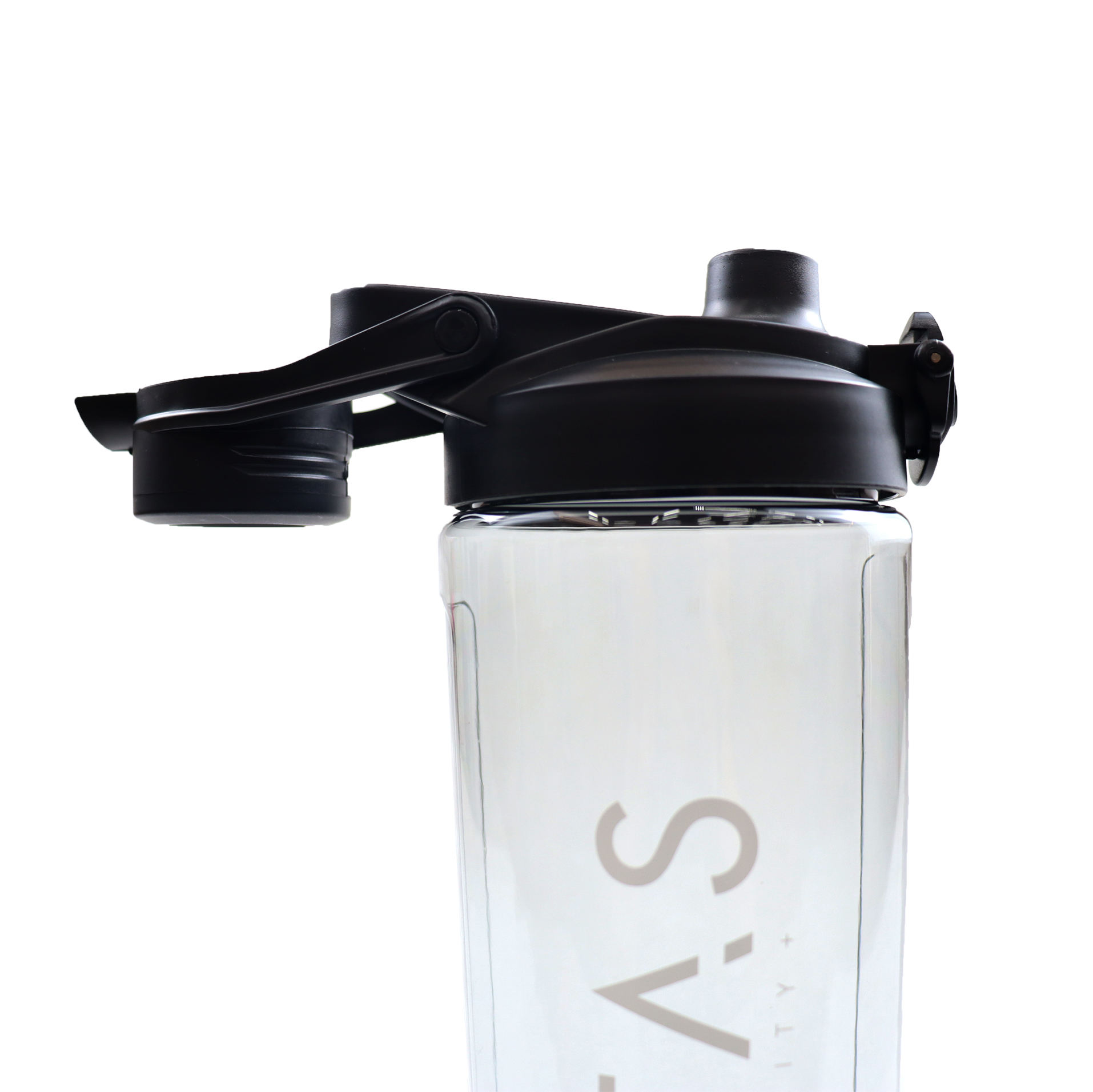Large 1000ml Protein Shaker Bottles Fitness Shake Cups With Stirring Balls and Handle