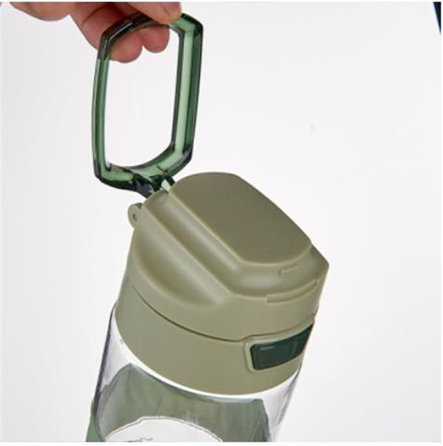 22oz 650Ml Leak Proof Tritan Plastic Sport Water Bottle With Handle