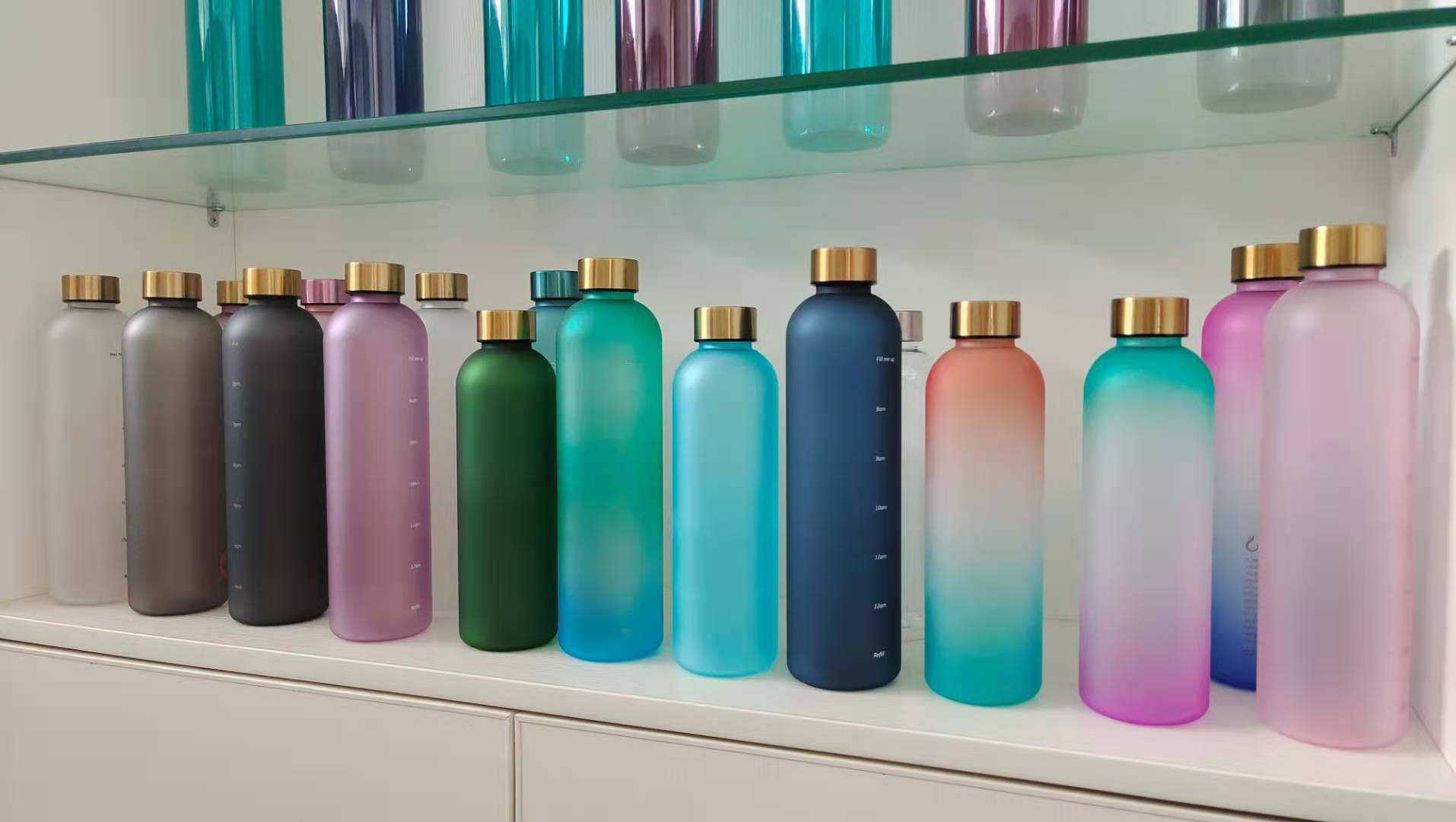 Plastic Gym Sport Water Bottle 1L Portable Plastic Gym Sport Water Bottles