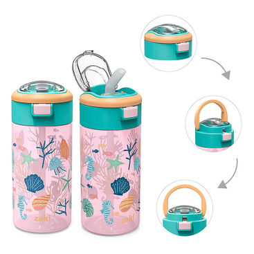 Available Kids Hiking Water Bottle With Image Bpa Free Children Plastic Drink Bottle